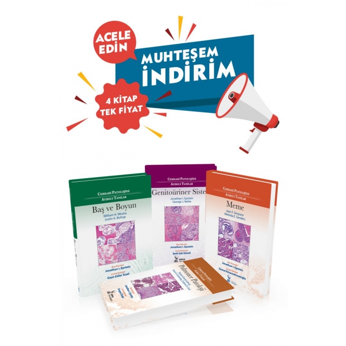 Cerrahi Patolojide Ayırıcı Tanılar (Set)  -4 Kitap
