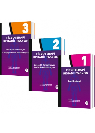Fizyoterapi Rehabilitasyon Seti 3 Cilt