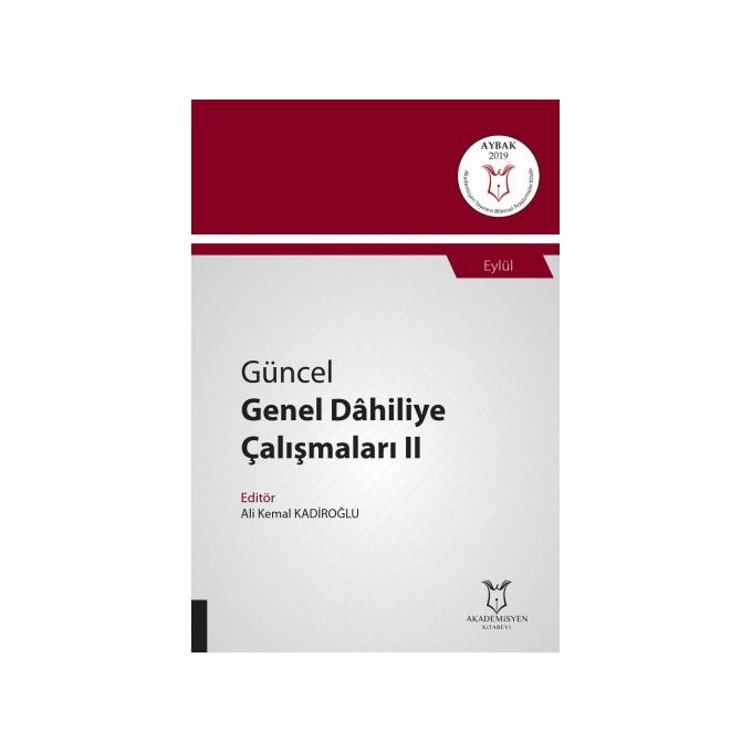 Güncel Genel Dahiliye Çalışmaları II ( AYBAK 2019 Eylül )