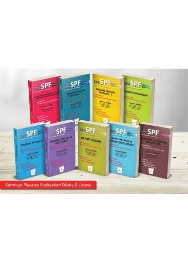 SPK - SPF Sermaye Piyasası Faaliyetleri Düzey 2 Lisansı (9 Kitap)