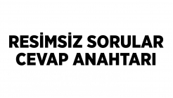 01. Resimsiz Sorular Cevap Anahtarı