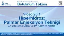 Video 26-1: Hiperhidroz: Palmar Enjeksiyon Tekniği