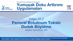 Video 22.2: Perioral Botulinum Toksin Dudak Büyütme