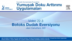 Video 22.3: Botoks Dudak Eversiyonu
