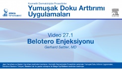 Video 27.1: Belotero Enjeksiyonu