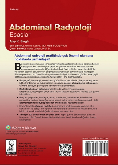 Abdominal Radyoloji: Esaslar