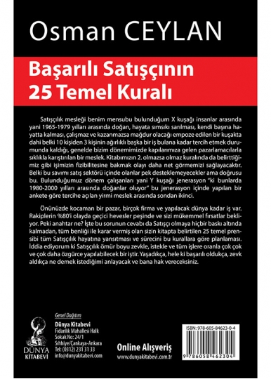 Başarılı Satışçının 25 Temel Kuralı
