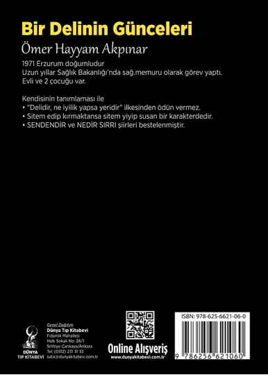 Bir Delinin Günceleri (Şiir Kitabı)