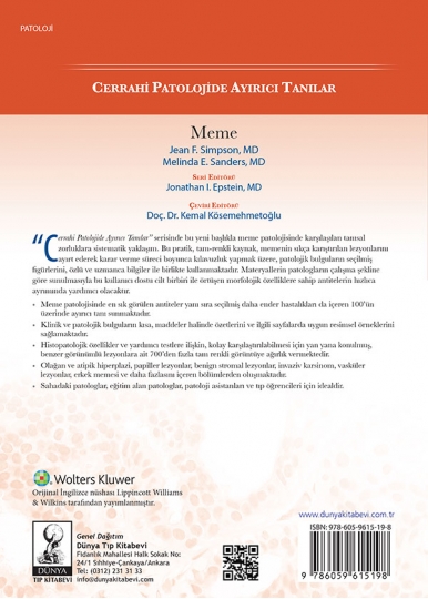 Cerrahi Patolojide Ayırıcı Tanılar: Meme