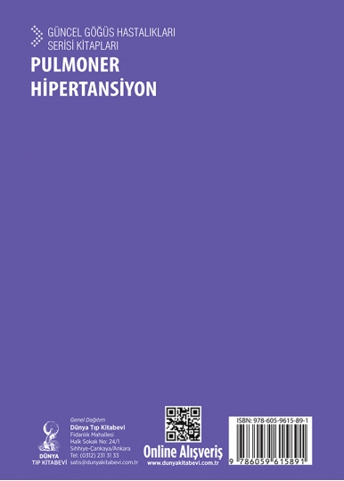 Pulmoner Hipertansiyon: Güncel Göğüs Hastalıkları Serisi Kitapları