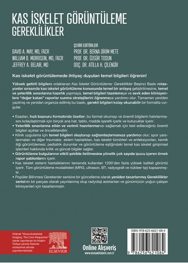 Kas İskelet Görüntüleme: Gereklilikler