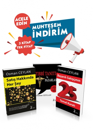 Satış Pazarlama Seti - 3 Kitap