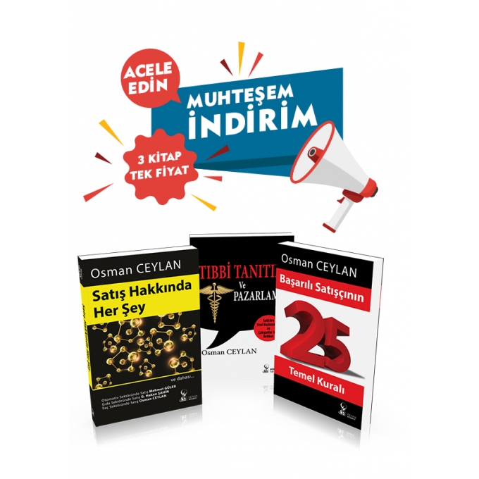 Satış Pazarlama Seti - 3 Kitap