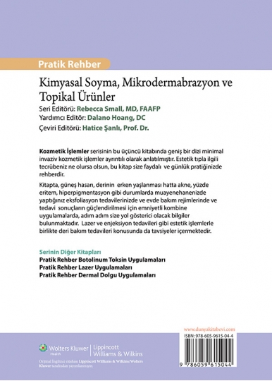 Kimyasal Soyma, Mikrodermabrazyon ve Topikal Ürünler